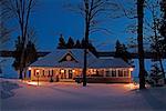 Maison de campagne, Austin, Estrie, Québec, Canada