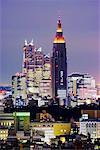 Shinjuku Park Tower and Yoyogi Tower, Tokyo, Japan