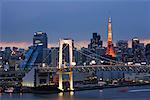 Regenbogenbrücke, Tokyo, Japan