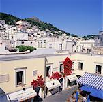 Overview of Town, Capri, Naples, Italy