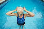 Woman in Swimming Pool