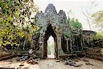 East Gate d'Angkor Thom, Angkor Wat, Cambodge