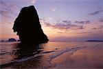 Phra Nang Beach at Sunset, Krabi, Thailand