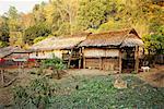 Exterior of House, Karen Nation, Thailand