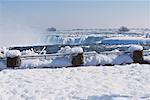 Niagara Falls en hiver, Ontario, Canada