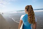 Surfer Watching Another Surfer