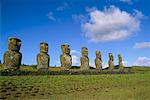Moai, Easter Island, Chile