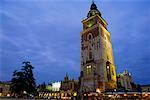 Town Hall Tower in Grand Square, Krakow, Poland