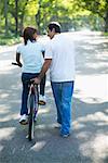 Couple with Bicycle
