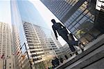 Businesswoman Walking to Work, Toronto, Ontario, Canada