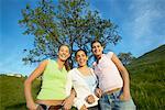 Three Teenage Women Friends