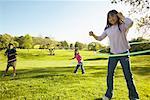 Children Hulahooping