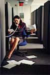 Businesswoman on Telephone