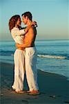 Couple Embracing at Beach