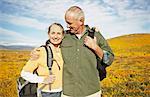 Portrait of Couple Hiking