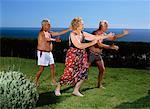 Group of People doing Tai Chi