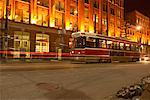 Streetcars on Street, Toronto, Ontario, Canada