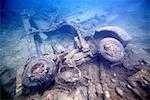 American World War 2 Military Equipment Off Million Dollar Point, Espiritu Santo, Vanuatu