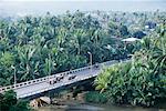 Aerial of Bridge, Dakak, Mindanao, Philippines