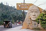 City Sign by Road, Olongapo City, Philippines