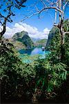 Overview of Coron Island, Palawan, Philippines