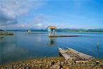 Shoreline and Hut, Masbate, Philippines