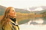 Portrait of Woman Enjoying The Outdoors