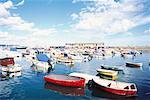 Boats by Harbour, Lyme Regis, Dorset, England