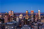 View From Mount Royal, Montreal, Quebec, Canada