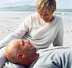 Couple sur la plage