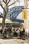 People at Outdoor Cafe, The Rocks, Sydney, New South Wales, Australia