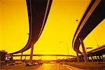 Autobahn-Überführung, Los Angeles, Kalifornien, USA