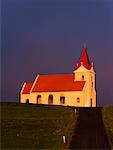 Ingjaldsh-ll Kirche, Snaefellsnes Halbinsel, Island