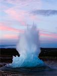 Geyser Strokkur, Geysir, Islande