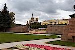 Ansicht des Erlösers auf verschüttete Blut vom Feld des Mars, St Petersburg, Russland