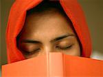 Portrait of Woman with Book