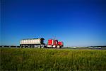 Transport Truck on Highway