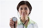 Portrait of Doctor with Stethoscope