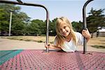 Girl on Merry-Go-Round