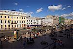 People Shopping on Nevsky Prospect, St Petersburg, Russia