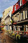 Restaurant Patio, Quebec City, Quebec, Canada