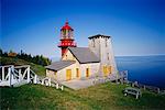 Pointe a la Renommee Lighthouse, Gaspe, Quebec, Canada
