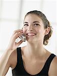 Young Woman on Cellular Phone