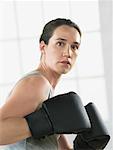 Woman Boxing