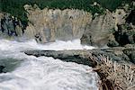 Sluice Box rapides, la rivière Nahanni, réserve de parc National Nahanni, Territoires du Nord-Ouest, Canada