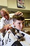 Boy Getting Haircut