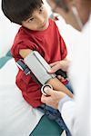 Boy Having Blood Pressure Checked