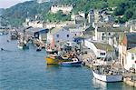 L'Angleterre, Cornwall, Looe, village de pêcheurs
