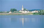 France, Touraine, Brehemont, la rivière de Loire