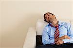 Sleeping Businessman